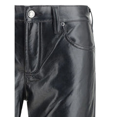 Agolde Black Leather Pants