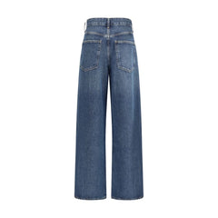 Agolde Blue Cotton Jeans Denim