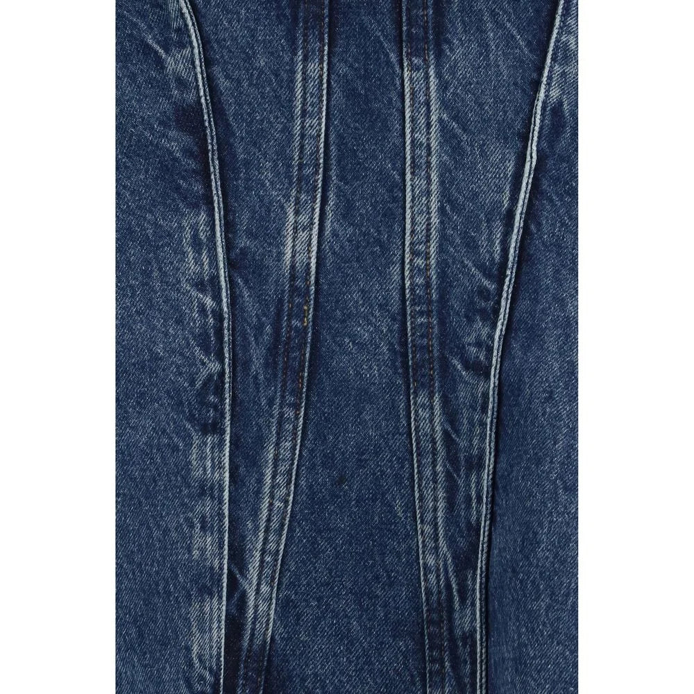 Agolde Blue Cotton Top