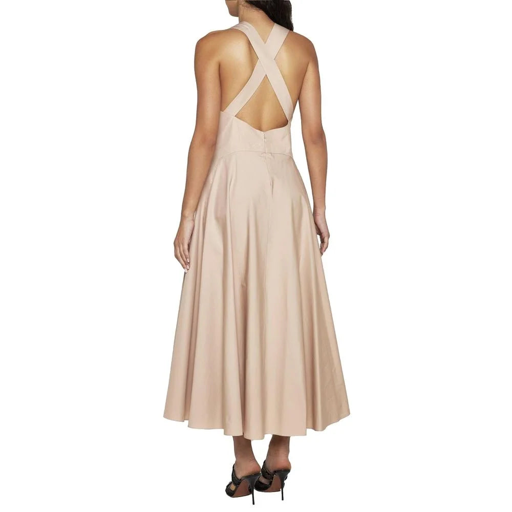 Alaïa Beige Cotton Casual Dress