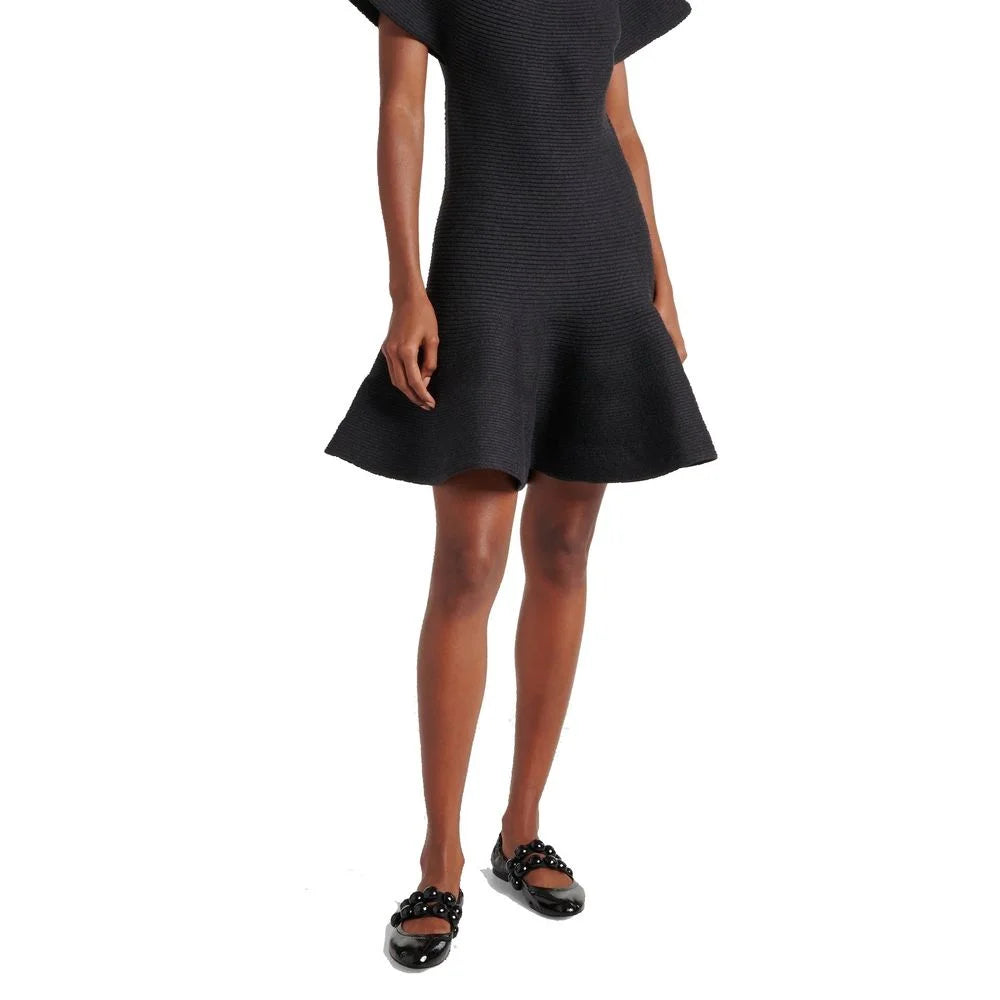 Alaïa Black Calfskin Moccassin - EU37/US7