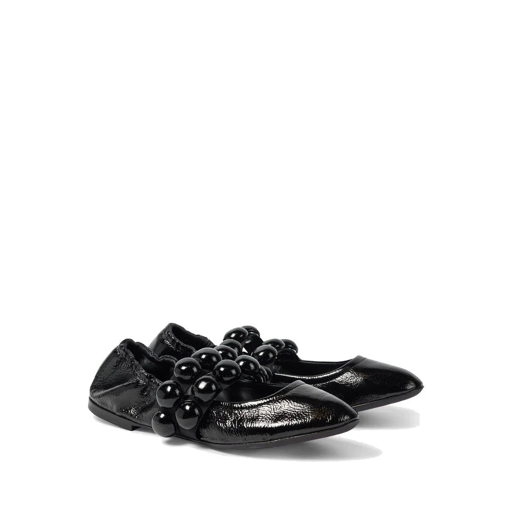 Alaïa Black Calfskin Moccassin - EU37/US7