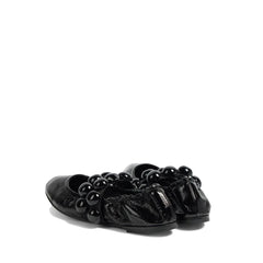 Alaïa Black Calfskin Moccassin - EU37/US7