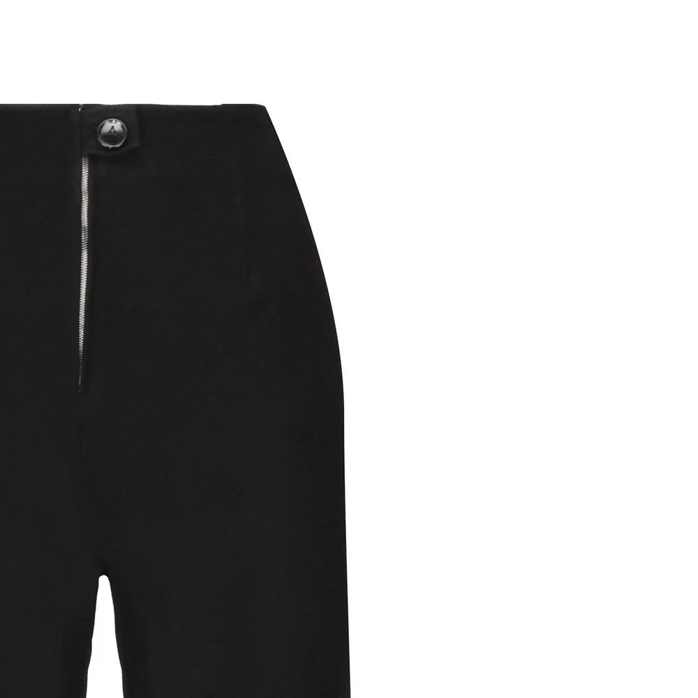 Alaïa Black Elastane Leggings - 40