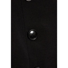 Alaïa Black Elastane Midi Skirt - 38