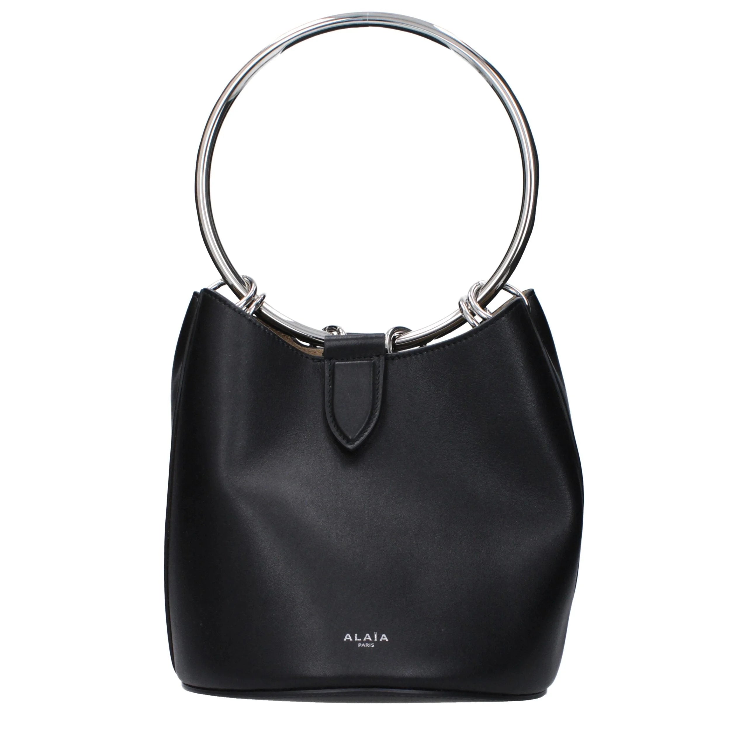 Alaïa Black Leather Handbags