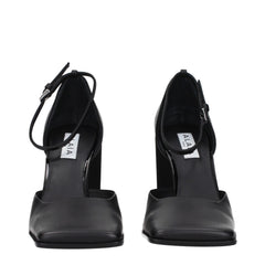 Alaïa Black Leather High Heel Pumps