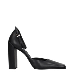 Alaïa Black Leather High Heel Pumps