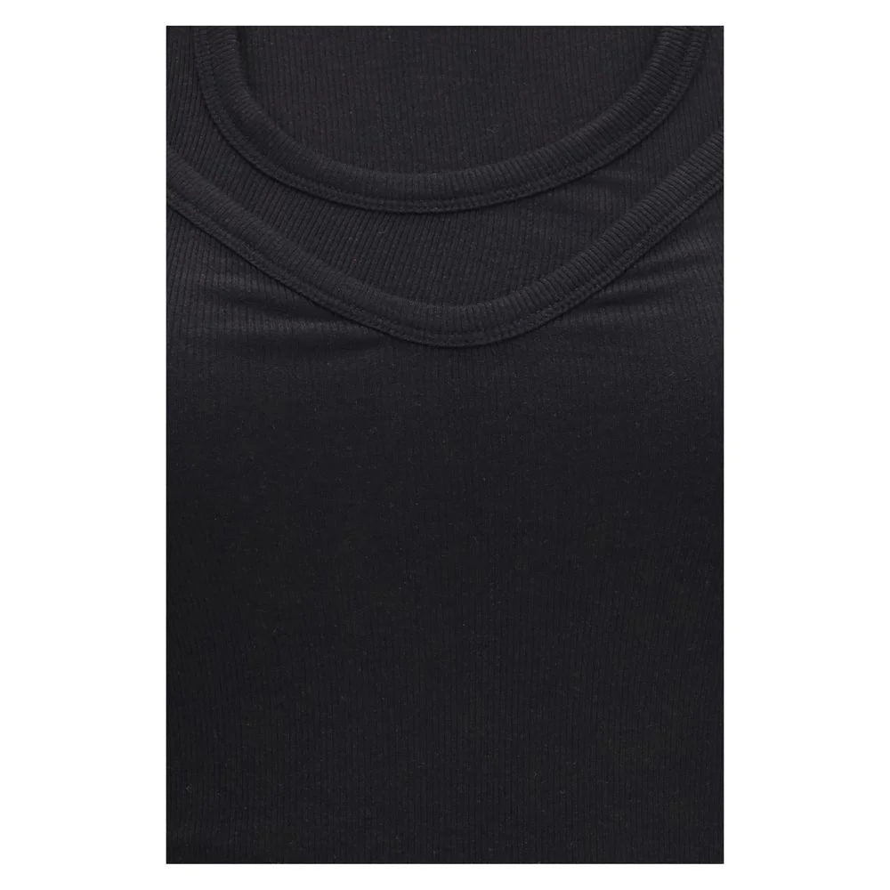 ALAINPAUL Schwarze Tanktops aus Lyocell