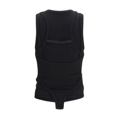 ALAINPAUL Schwarze Tanktops aus Lyocell
