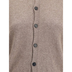 ALAINPAUL Brown Cashmere Cardigan
