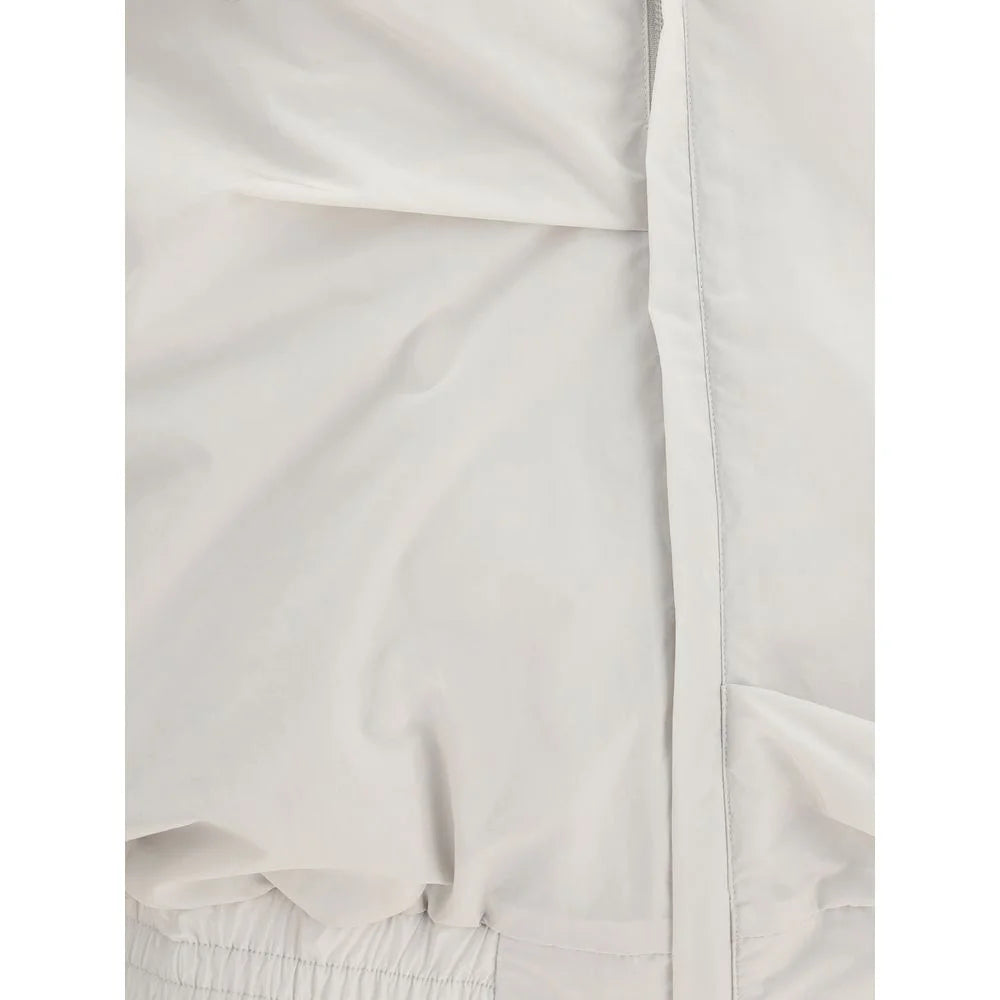 ALAINPAUL Gray Polyamide Full-Length Jacket - XS