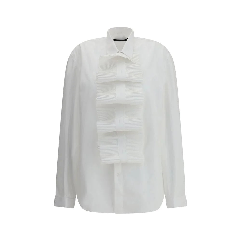 ALAINPAUL White Cotton Shirt - M