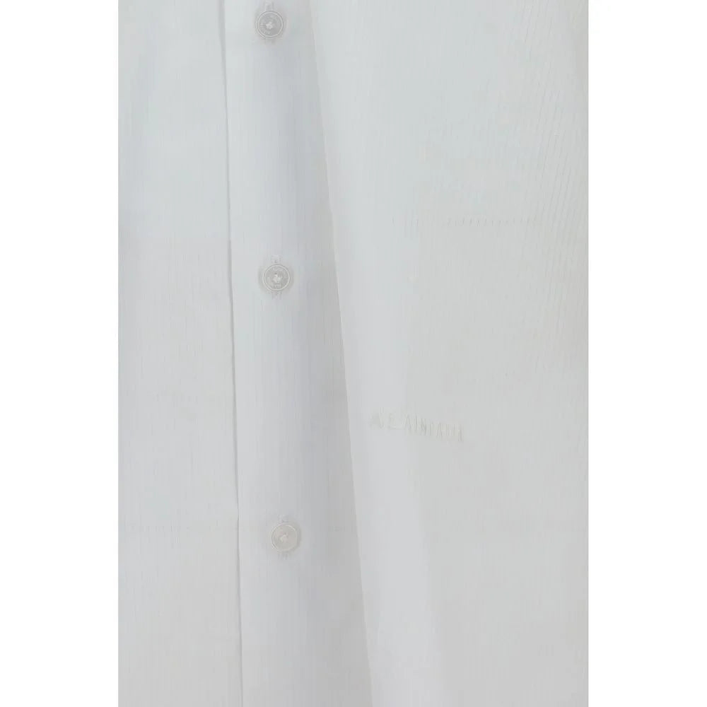 ALAINPAUL White Cotton Shirt - S