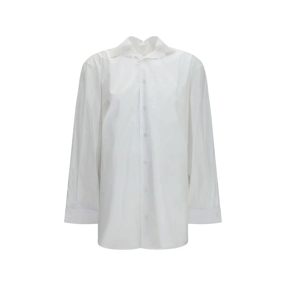 ALAINPAUL White Cotton Shirt - S