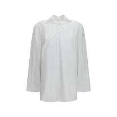 ALAINPAUL White Cotton Shirt - S