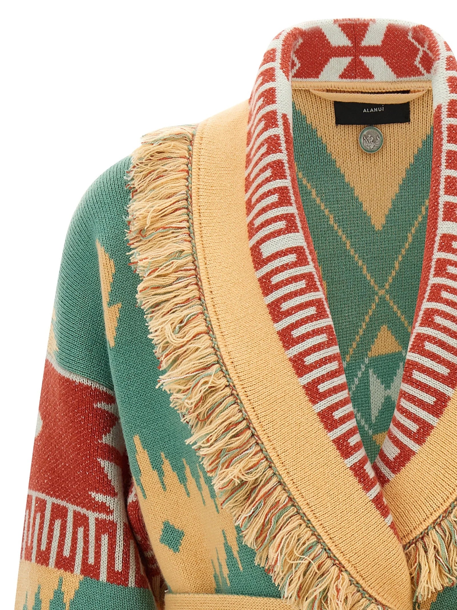 Alanui Multicolor Cashmere Cardigan