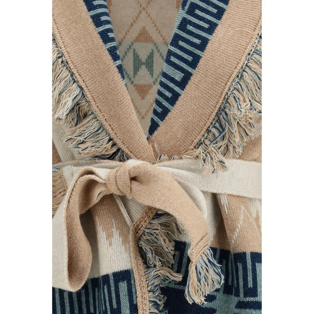 Alanui Multicolor Cashmere Cardigan - M