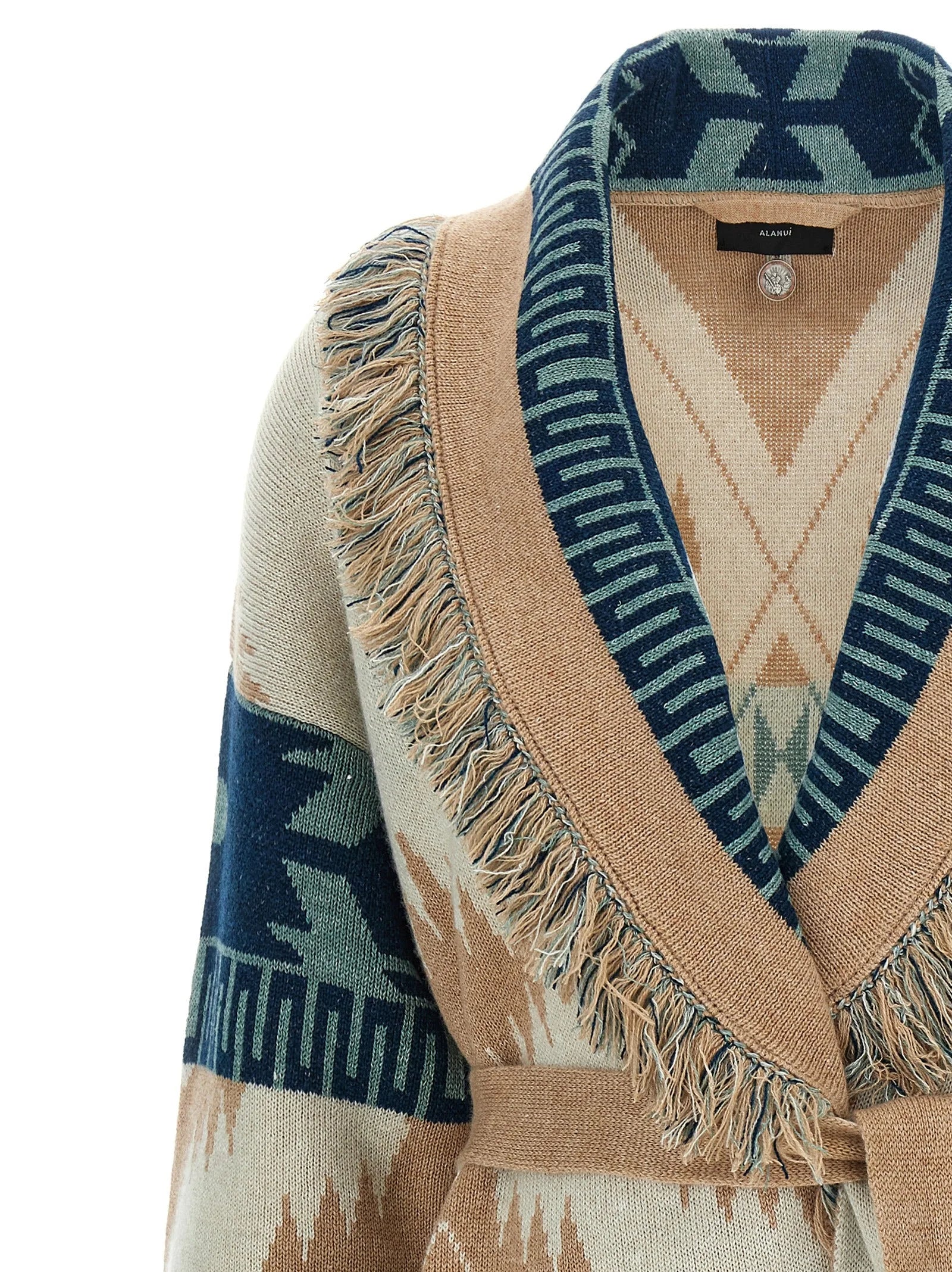 Alanui Multicolor Cashmere Cardigan - XS