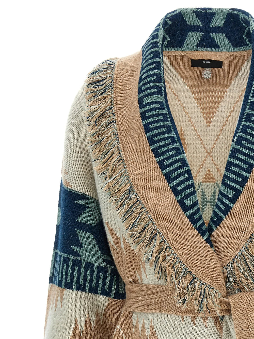 Alanui Multicolor Cashmere Cardigan - XS