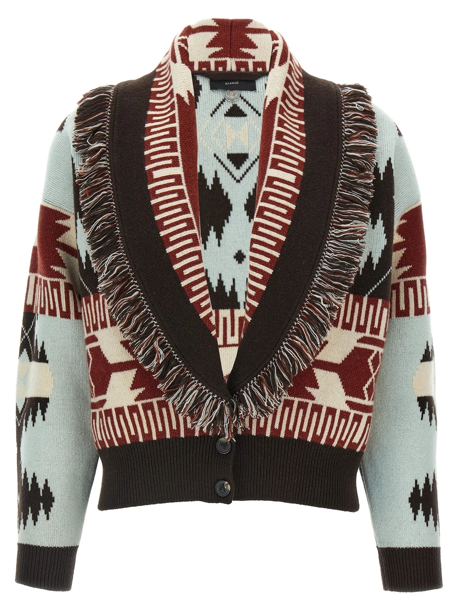 Alanui Multicolor Wool Cardigan - S