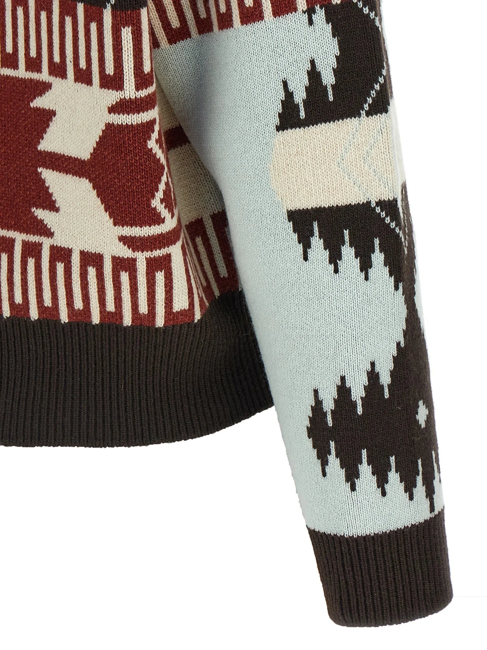 Alanui Multicolor Wool Cardigan - S