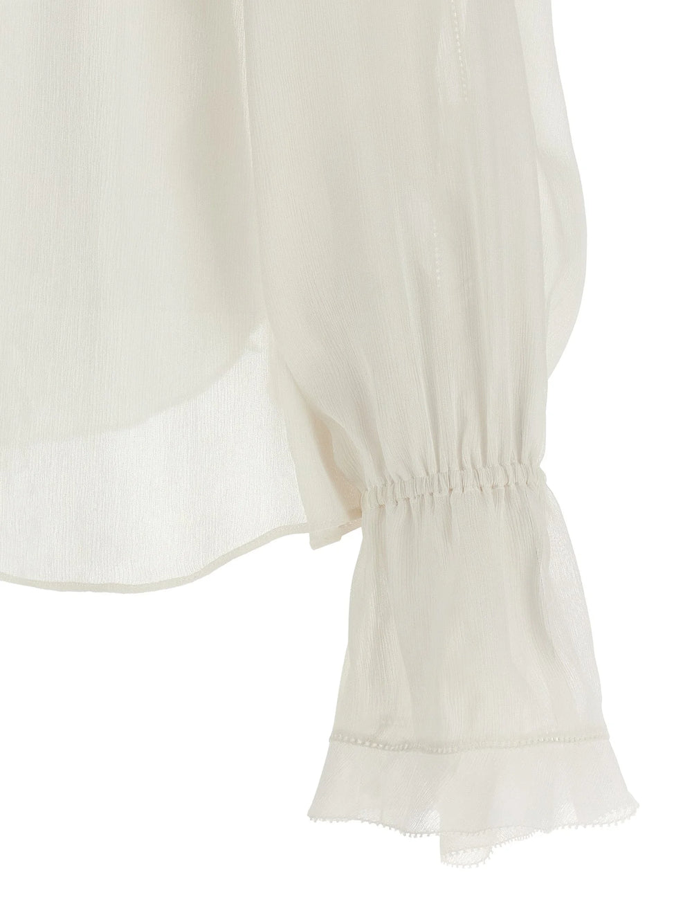 Alberta Ferretti Beige Acetate Blouse