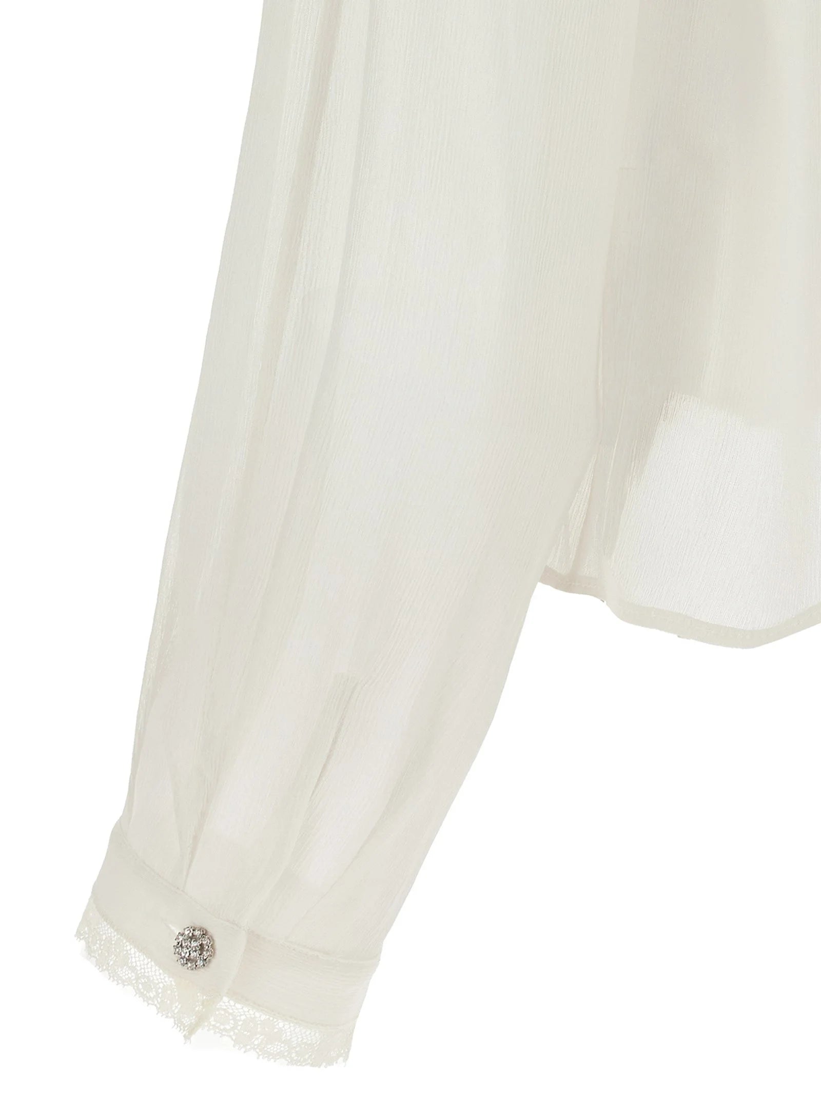 Alberta Ferretti Beige Acetate Blouse - IT40