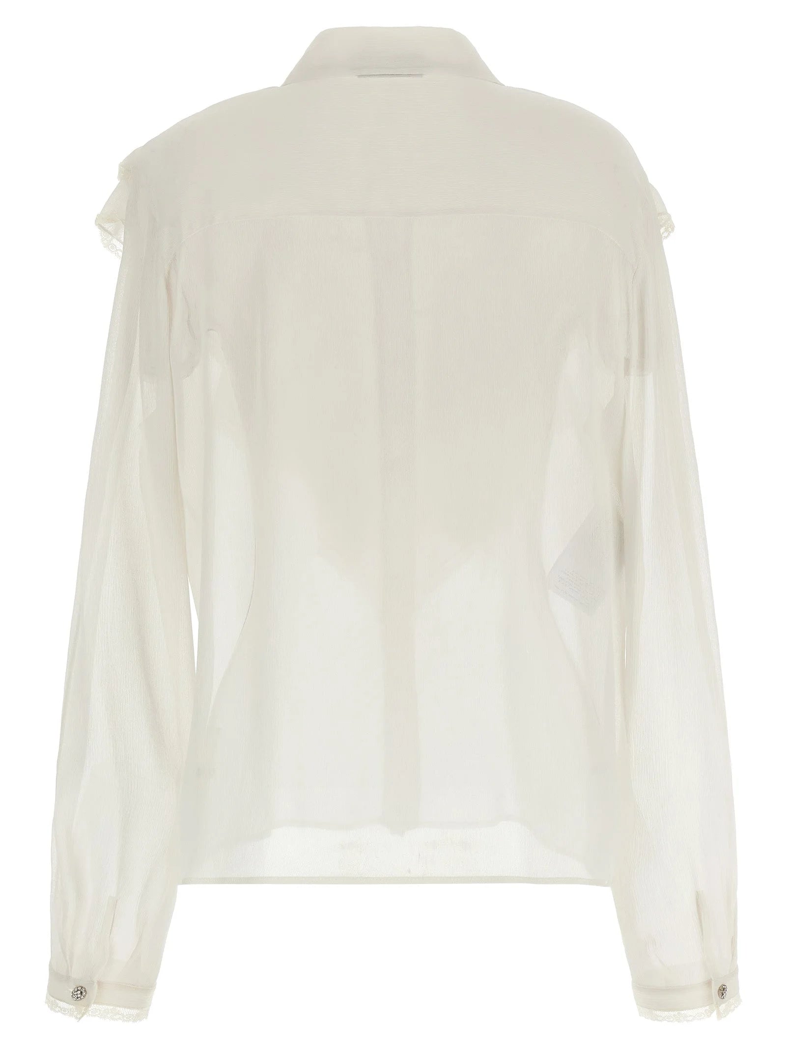 Alberta Ferretti Beige Acetate Blouse - IT40