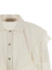Alberta Ferretti Beige Acetate Blouse - IT40