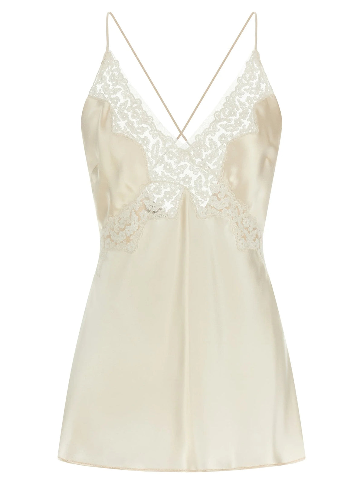 Alberta Ferretti Beige Viscose Tank Tops