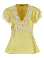 Alberta Ferretti Bicolor Viscose Tank Tops - IT42