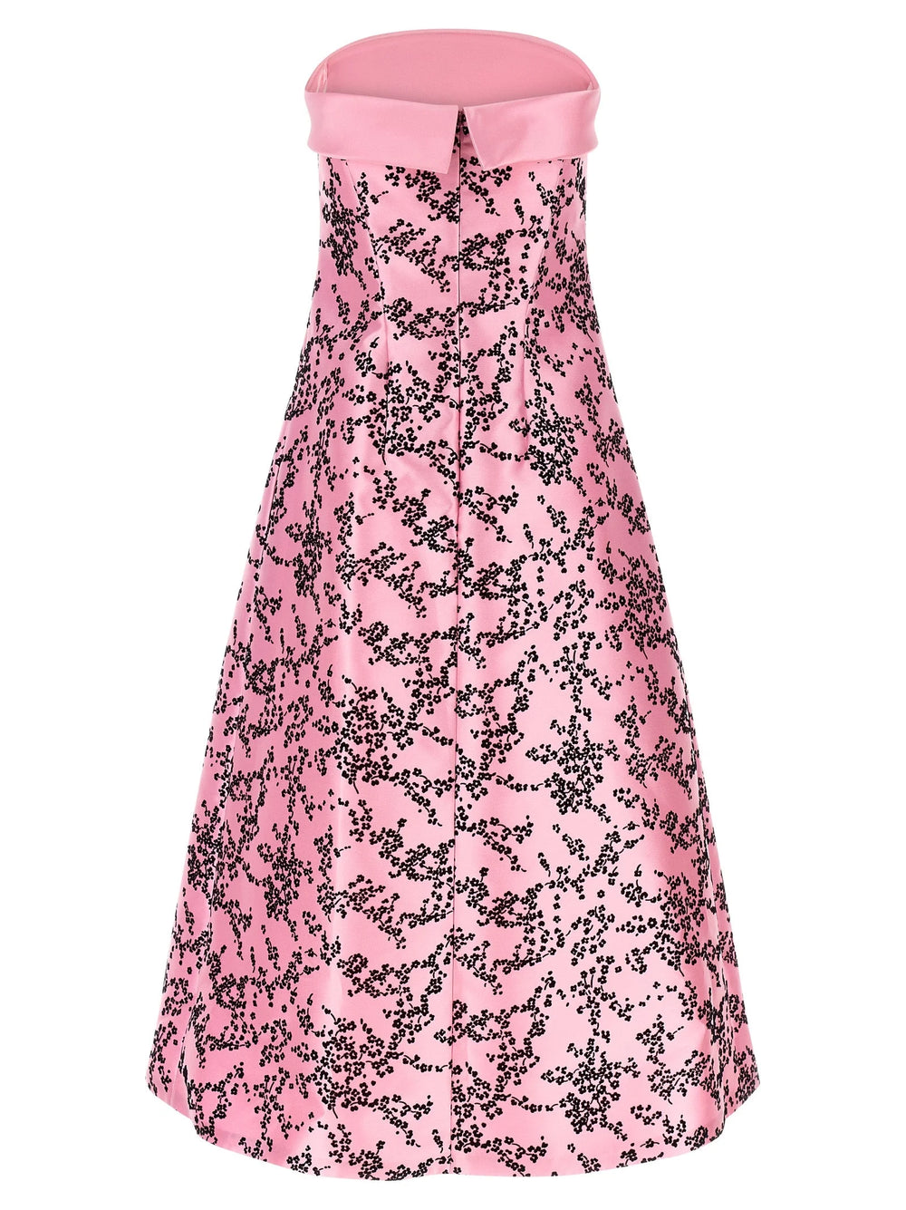 Alberta Ferretti Multicolor Polyester Midi Dress
