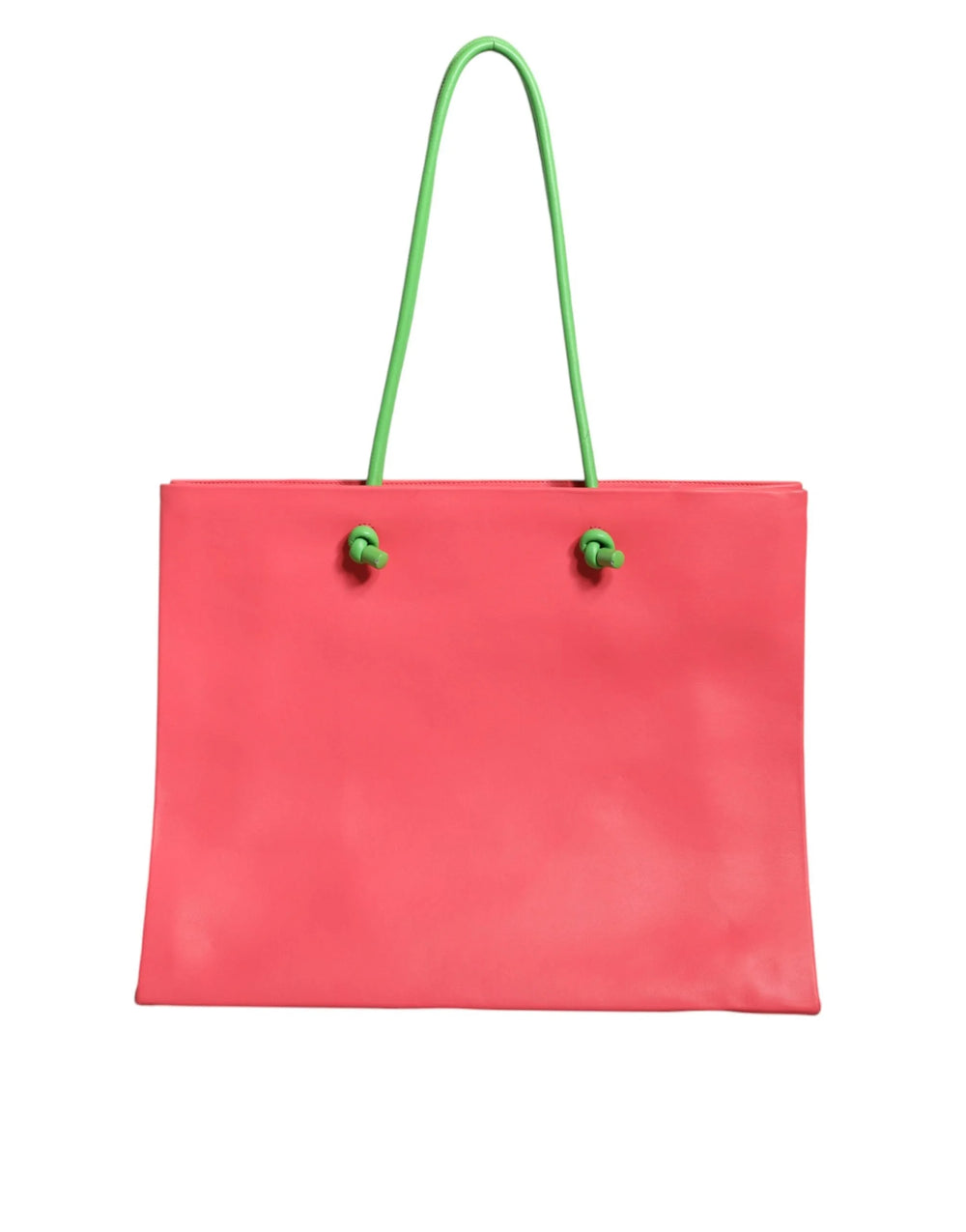 Alberta Ferretti Pink Leather Weekend Wednesday Shopping Tote Bag - Shopper Bags
