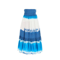Alberta Ferretti Tie Dye Midi Skirt - 44 - Skirts