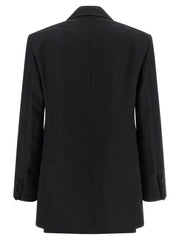 Alberto Biani Black Viscose Blazer