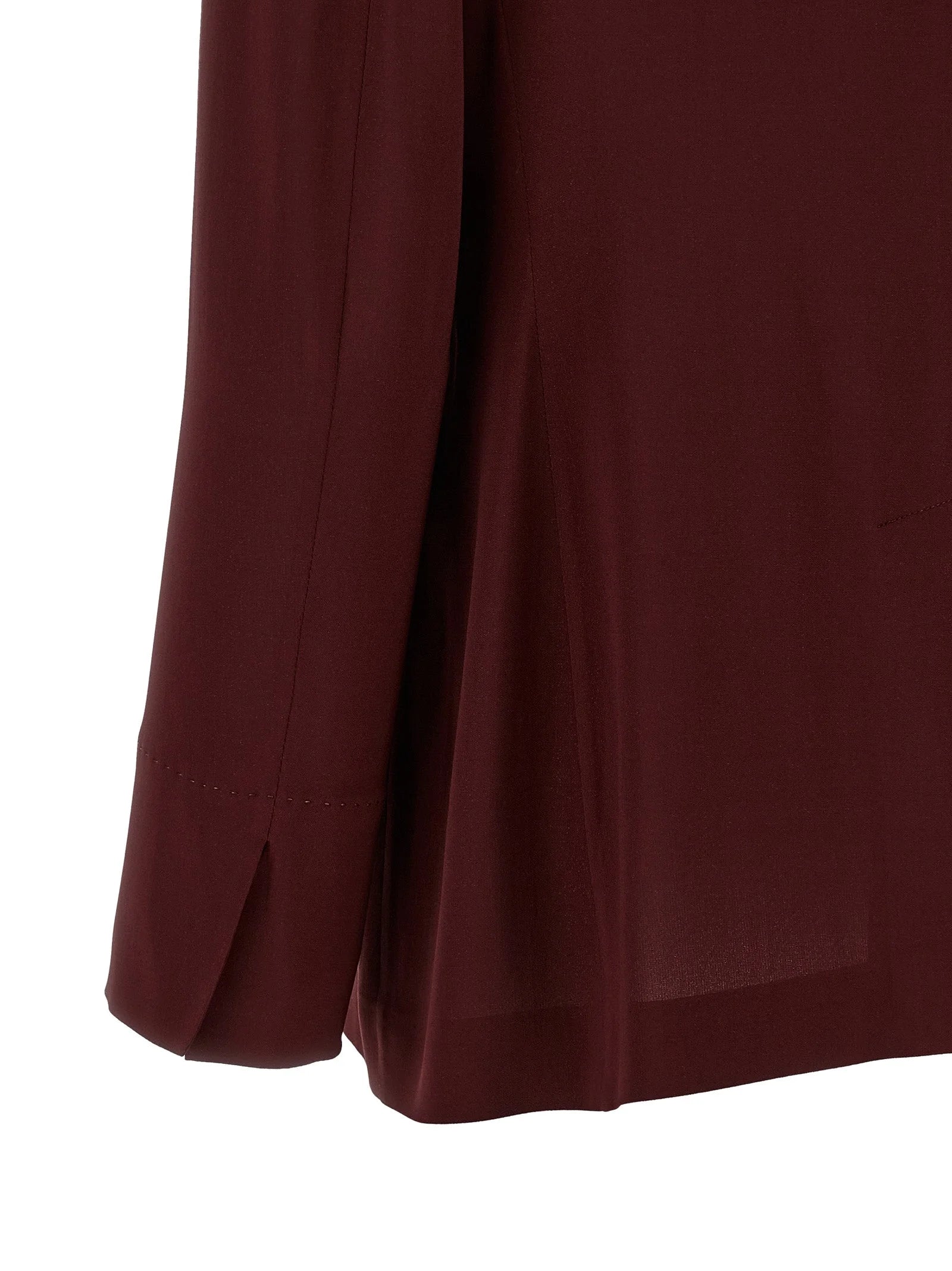 Alberto Biani Bordeaux Viscose Blazer