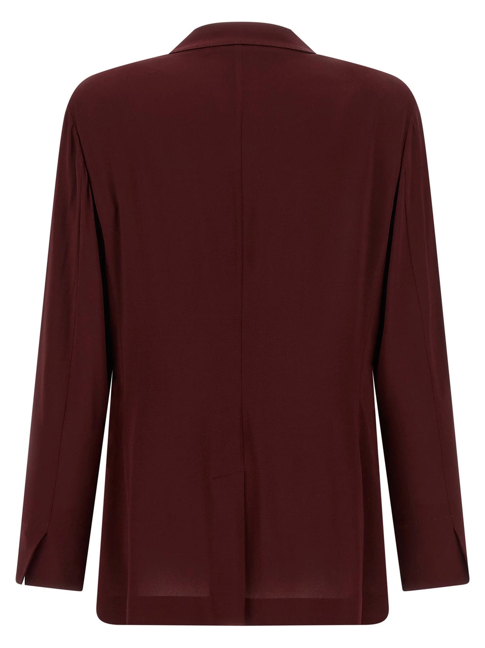 Alberto Biani Bordeaux Viscose Blazer