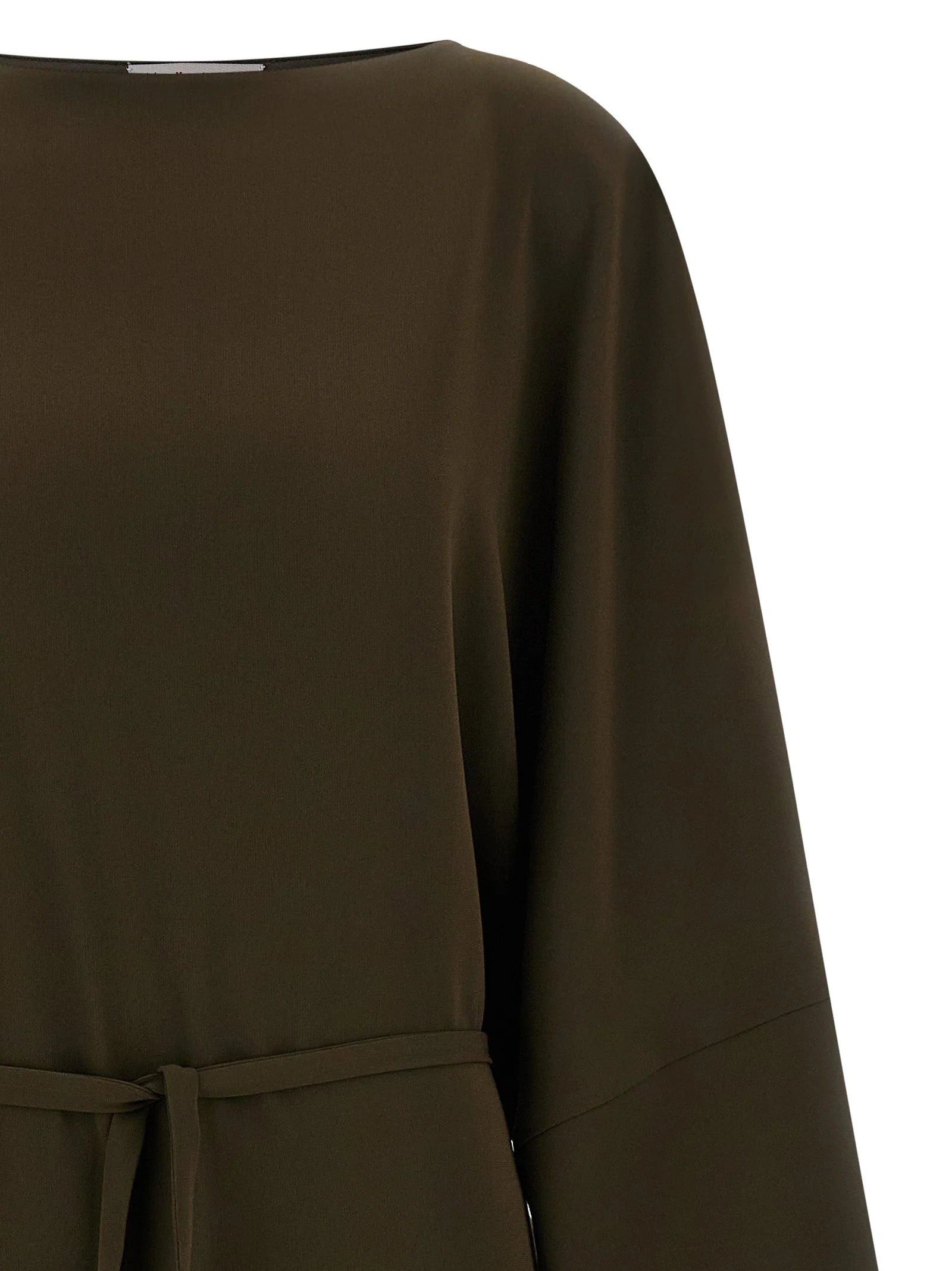 Alberto Biani Brown Triacetate Casual Dress - IT38