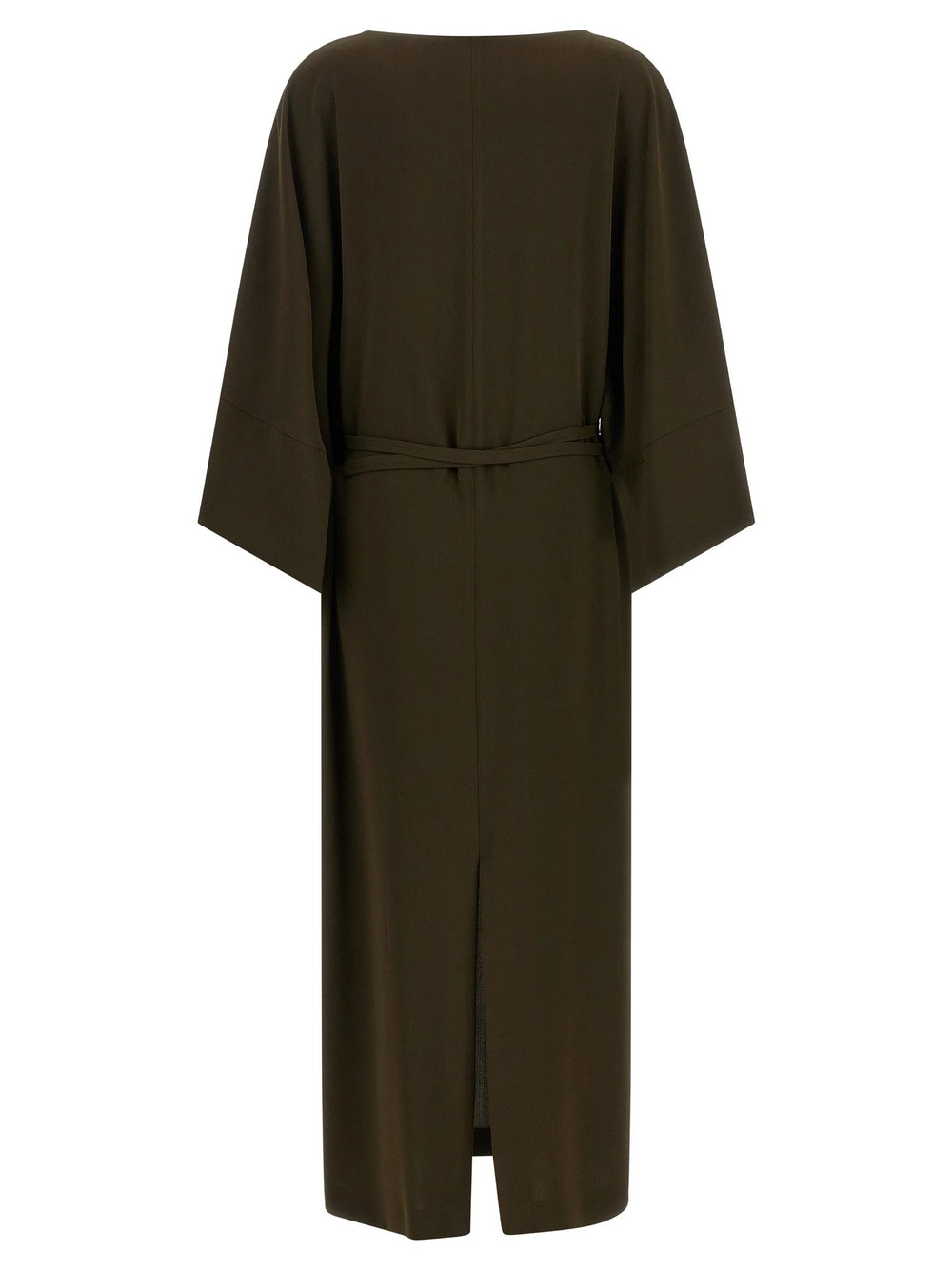 Alberto Biani Brown Triacetate Casual Dress - IT38