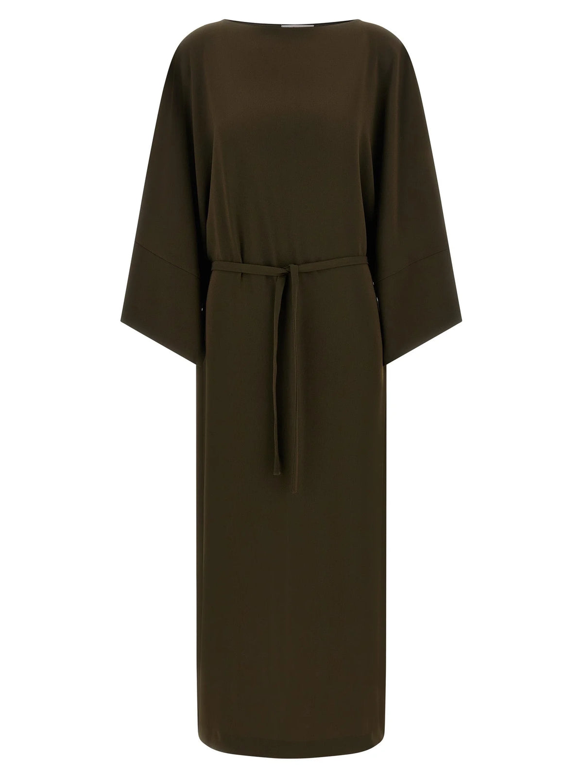 Alberto Biani Brown Triacetate Casual Dress - IT38