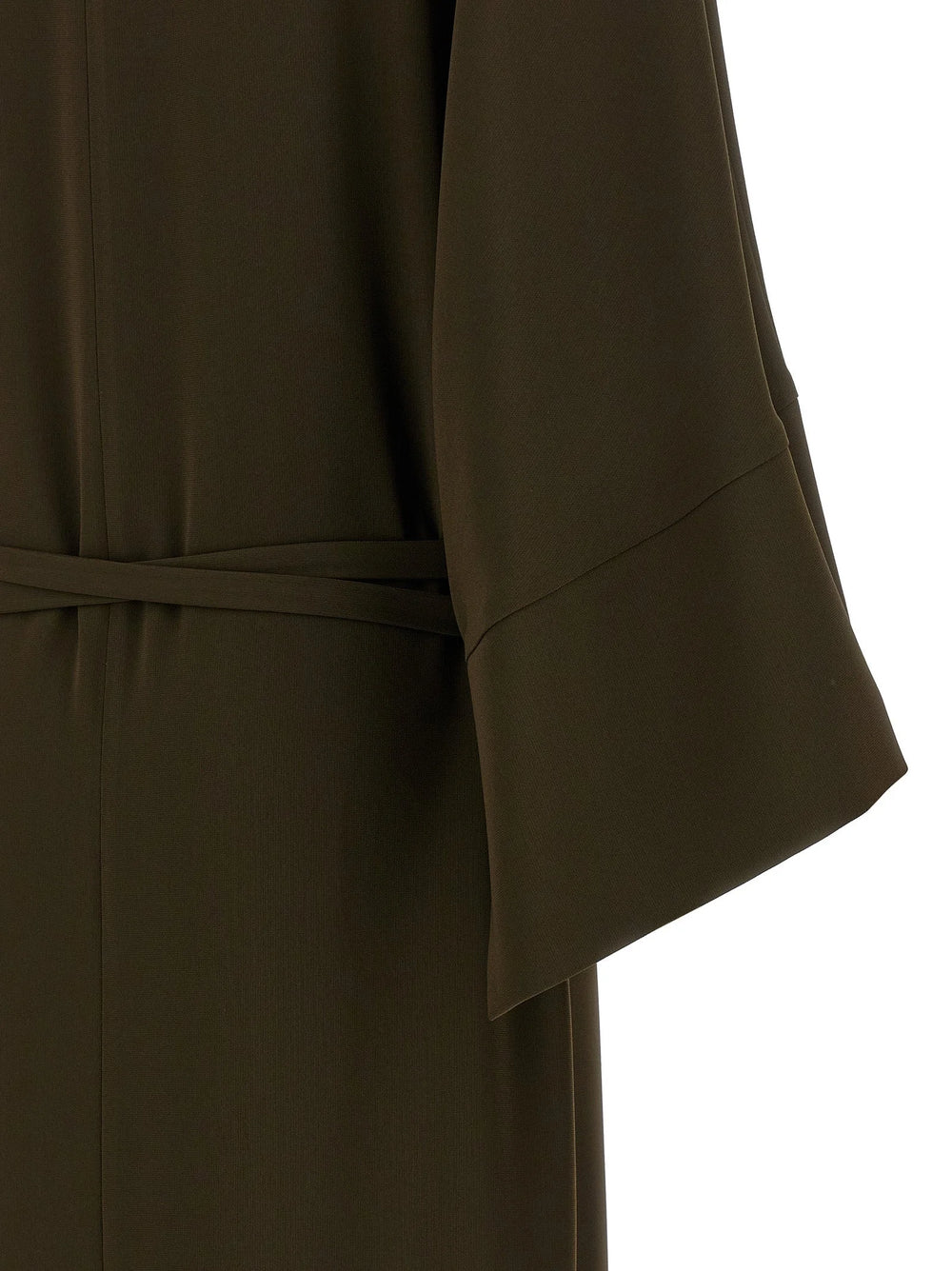 Alberto Biani Brown Triacetate Casual Dress - IT38