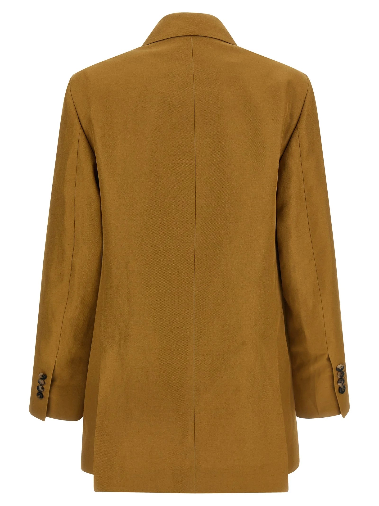 Alberto Biani Brown Viscose Blazer - IT40