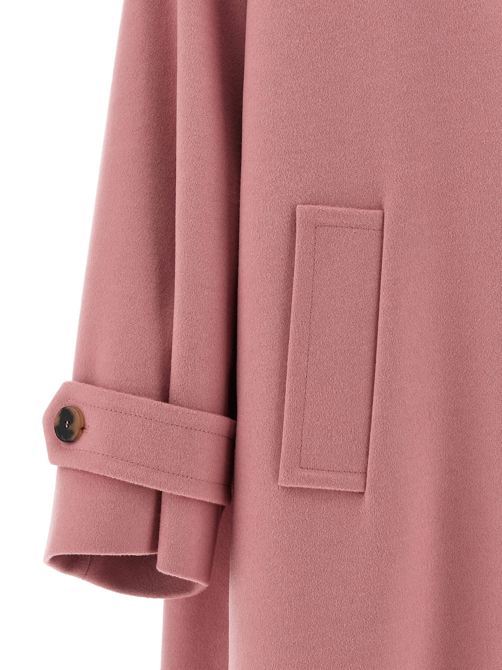 Alberto Biani Multicolor Virgin Wool Coat - IT40