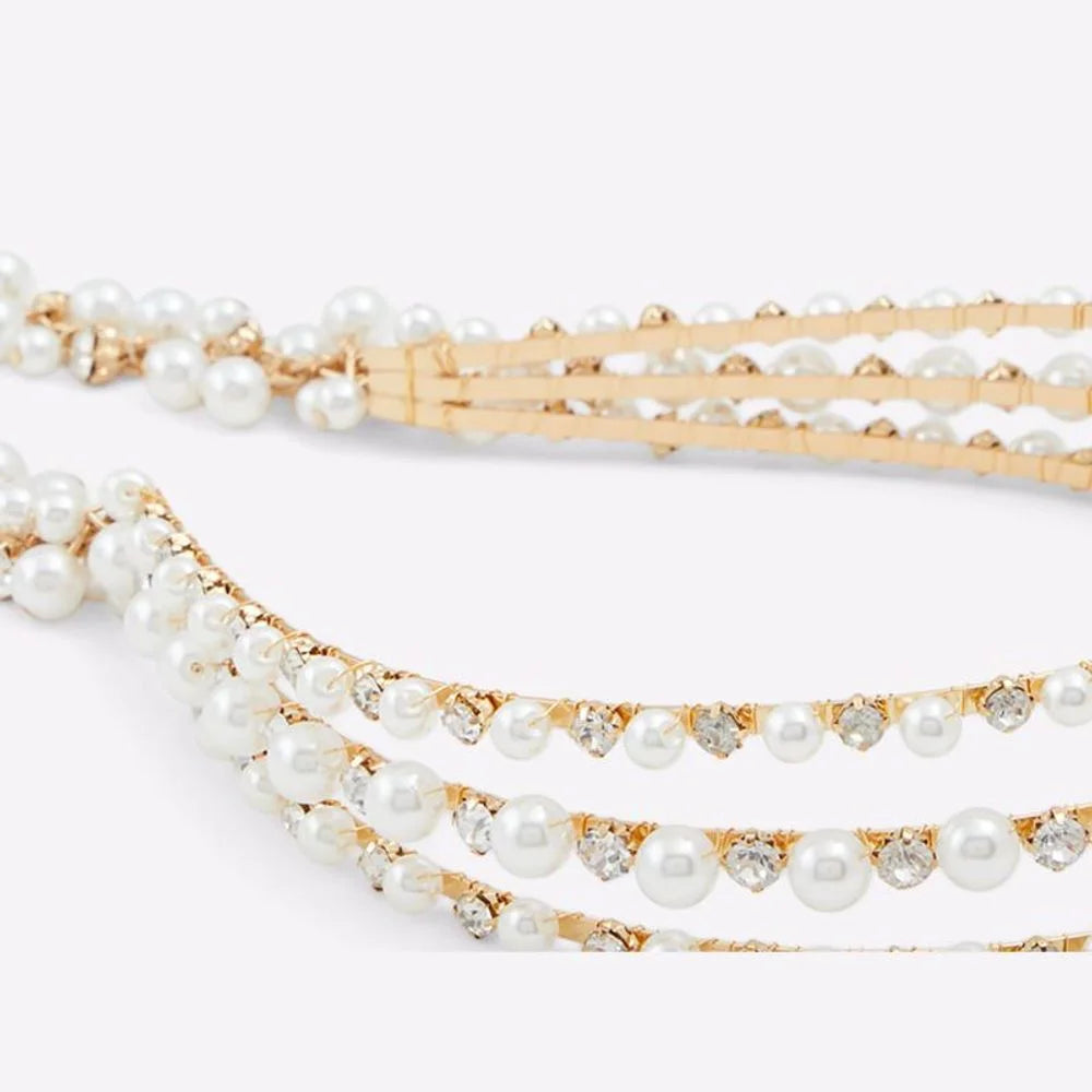 ALDO Blue Glass Headband