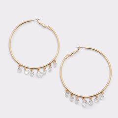 ALDO Gold Elastane Earrings - One Size
