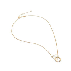 ALDO Gold Elastane Necklace - One Size
