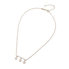 ALDO Gold Elastane Necklace - One Size