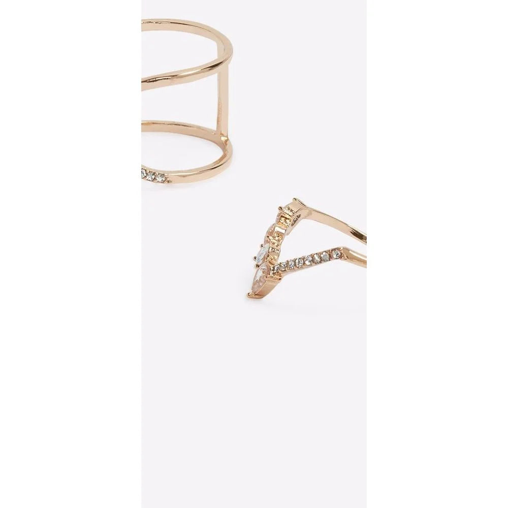 ALDO Gold Elastane Ring