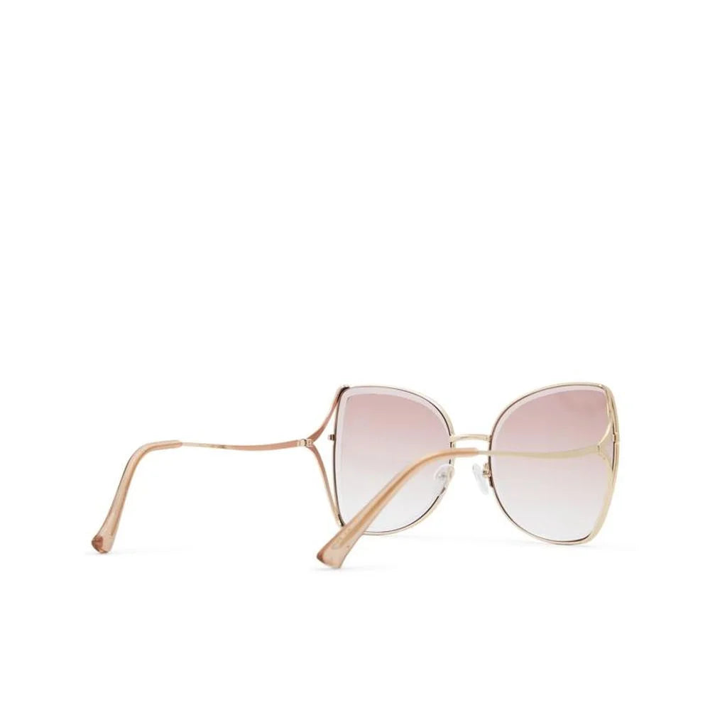 ALDO Gold Polycarbonate Sunglasses